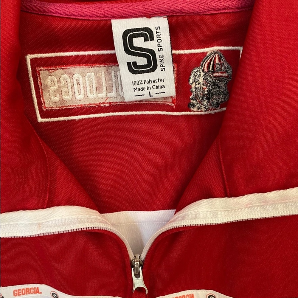 Georgia Bulldogs Mens Jacket Wind Breaker Size‎ L - Picture 3 of 5